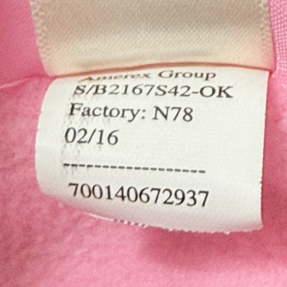 OshKosh B'gosh Girls Floral Puffer Coat 2T Pink Gray Hooded‎ - Picture 4 of 5